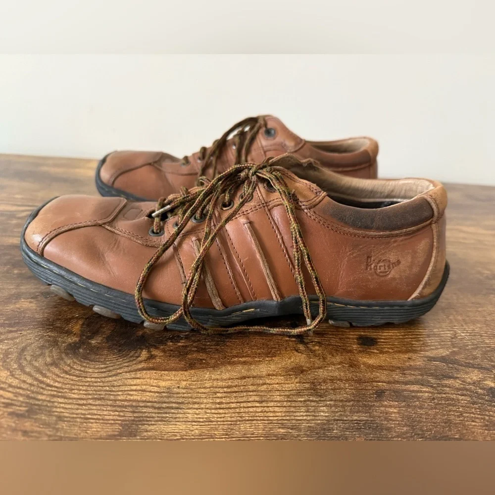 Dr. Martens Jim Air Brown Leather Oxfords - Men’s Size 10